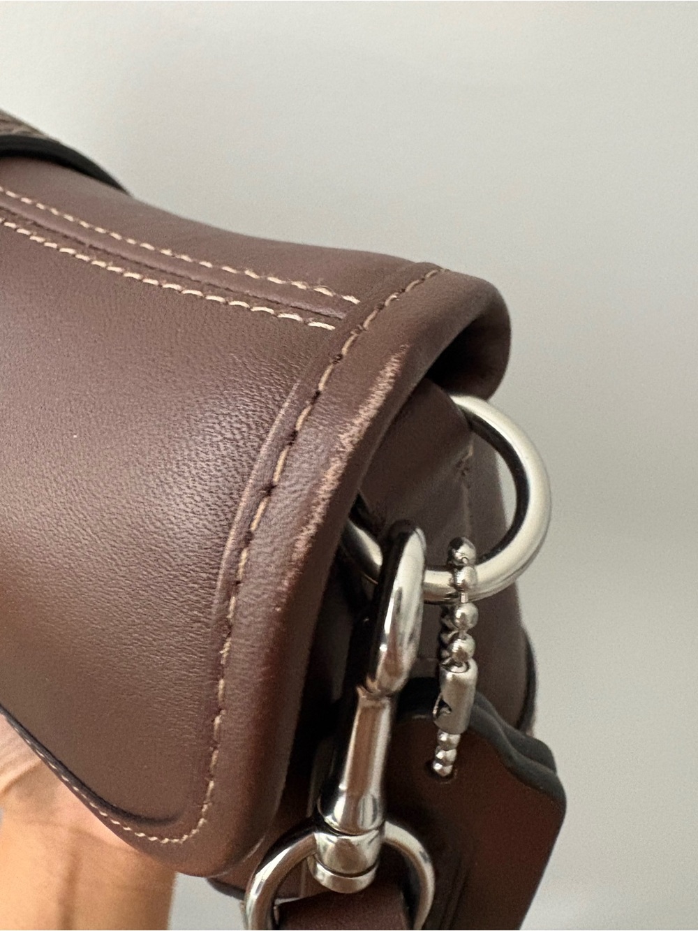 Coach Soho Flap in Maple - Picture 6 of 14